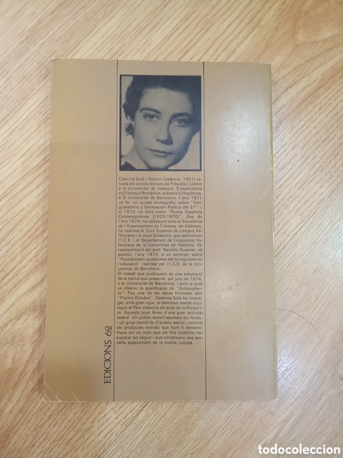 Libros de segunda mano: El teatre Valenci&agrave; durant la dictadura - Foto 3
