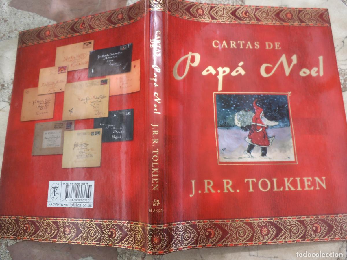 Libros de segunda mano: cartas de papa noel, j.r.r.tolkien. editorial el aleph, muy ilustrado, 20x25, tapa dura 112 paginas
