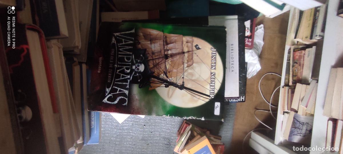 Libros de segunda mano: Vampiratas. Una ola de terror - Justin Somper - Montena - Serie Infinita - 2 Ed (2008)