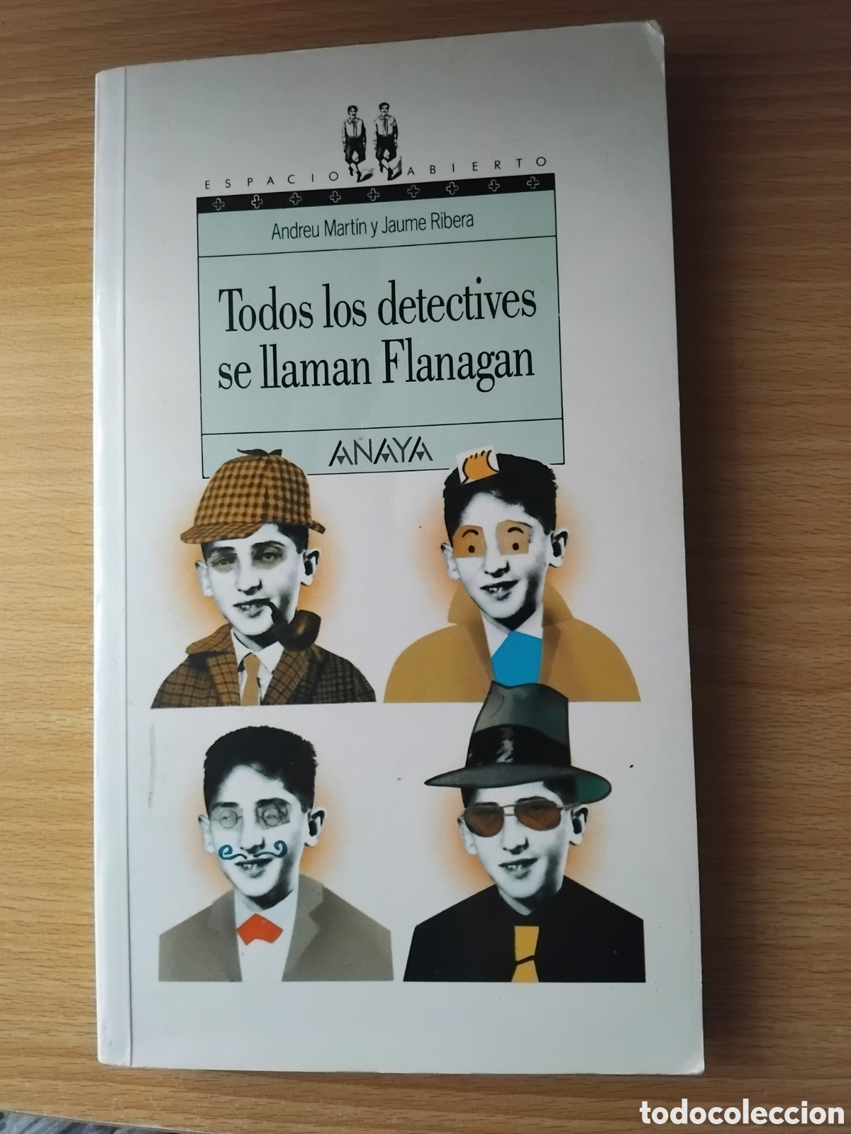 Libros de segunda mano: Todos los detectives se llaman Flanagan;Andreu Martin/Jaume Ribera;ANAYA;1992
