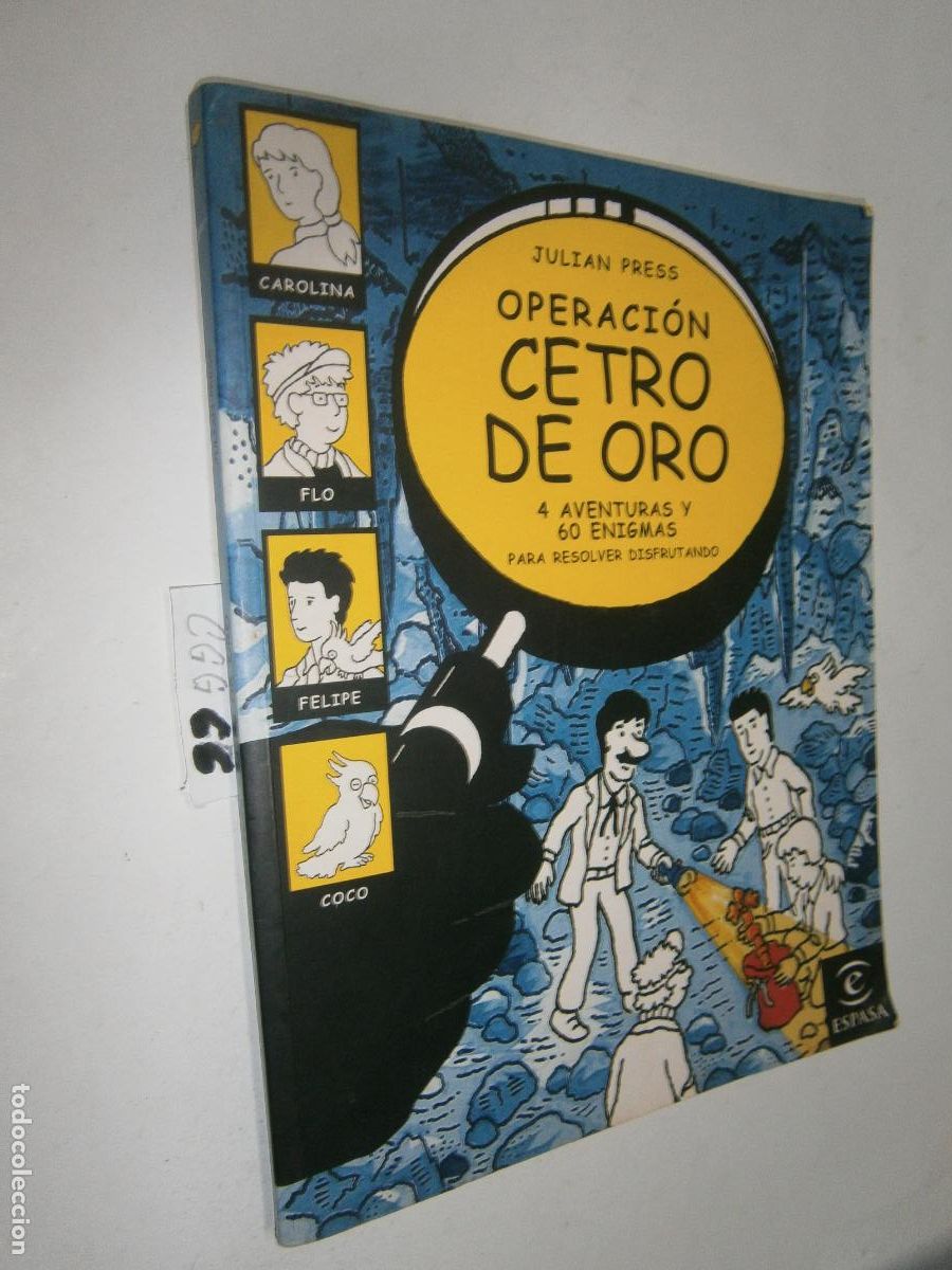 Libros de segunda mano: OPERACION CETRO DE ORO