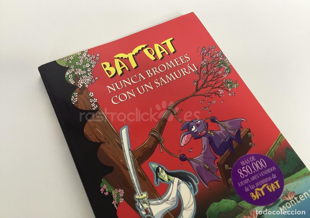 Libros de segunda mano: Libro Bat Pat 15 - Nunca bromees con un samur&aacute;i - Editorial Montena - Foto 2