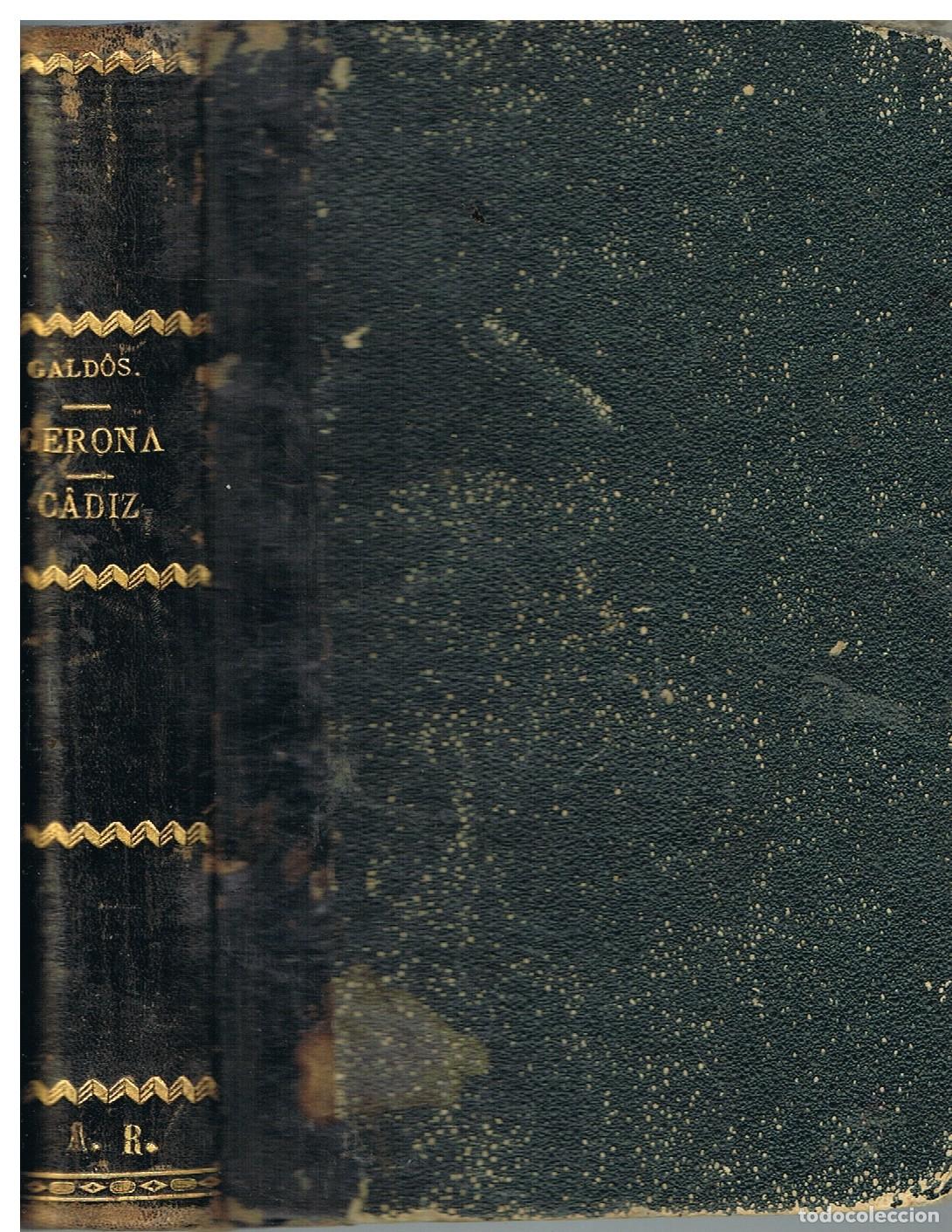 Libros de segunda mano: Gerona--Cadiz - Benito P&eacute;rez Gald&oacute;s