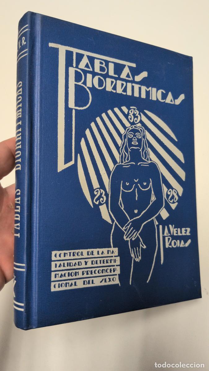 Libros de segunda mano: Tablas biorr&iacute;tmicas - J.A. V&eacute;lez Rojas