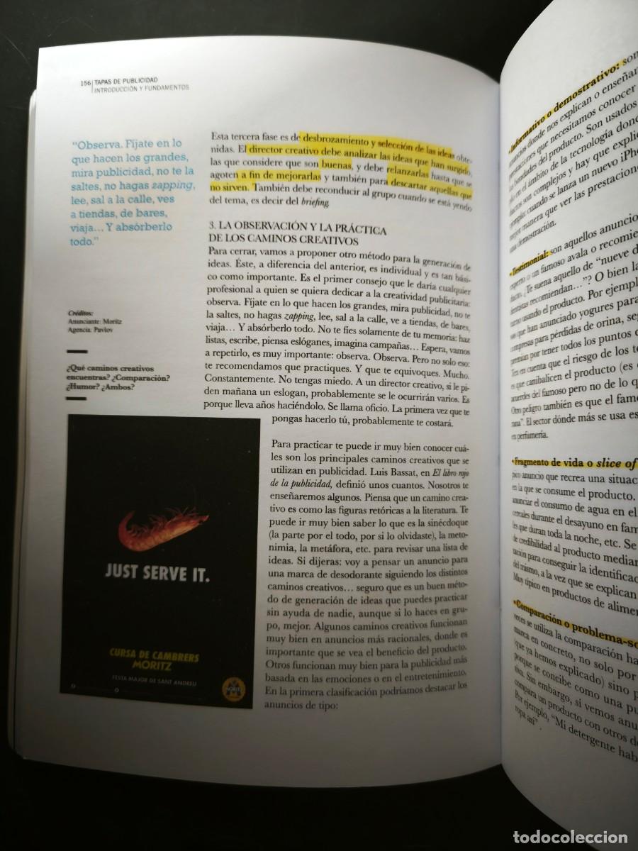 Libros de segunda mano: Tapas de publicidad. Introducci&oacute;n y fundamentos - Eva Santana - Foto 2