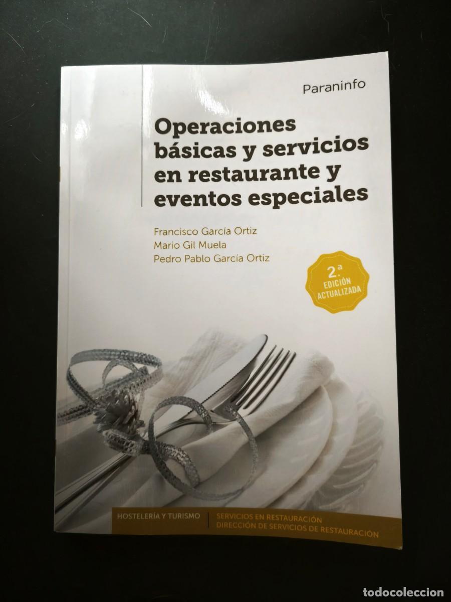 Libros de segunda mano: Operaciones b&aacute;sicas y servicios en restaurantes y eventos especiales - VVAA