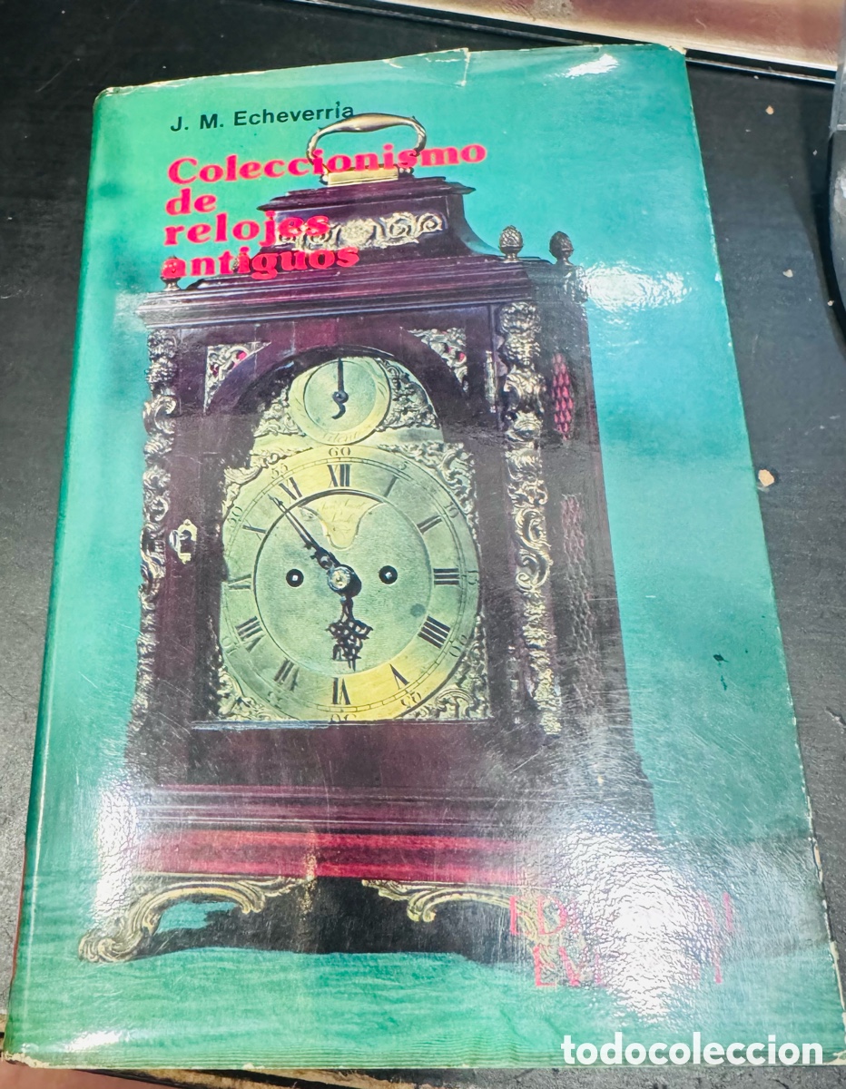 Libros de segunda mano: Libro coleccionismo de relojes antiguos