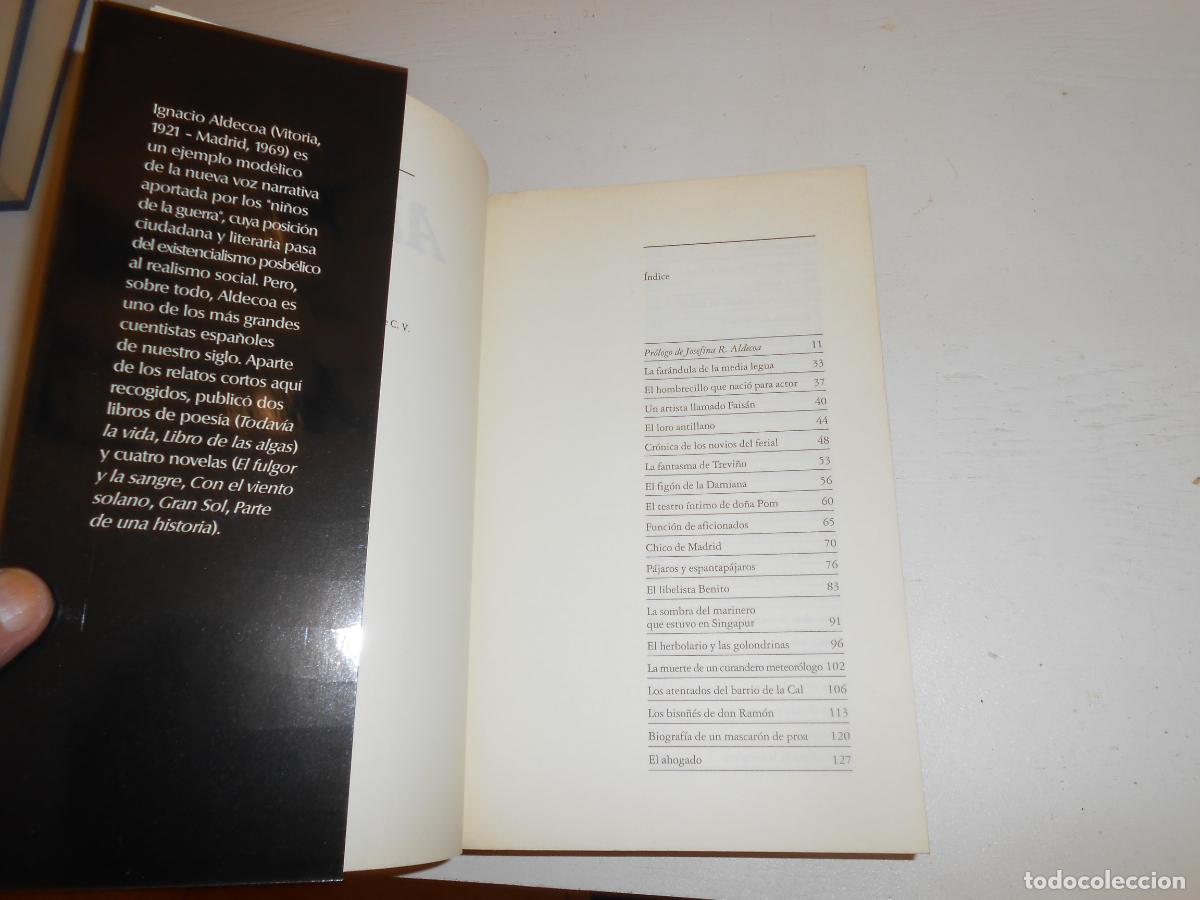 Libros de segunda mano: ALDECOA , CUENTOS COMPLETOS - ALFAGUARA - Foto 2