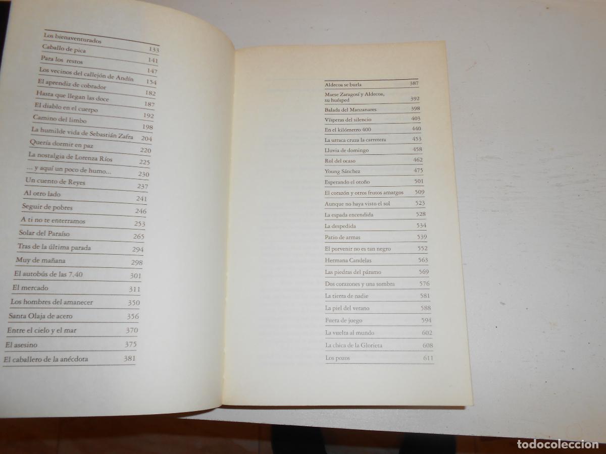 Libros de segunda mano: ALDECOA , CUENTOS COMPLETOS - ALFAGUARA - Foto 3