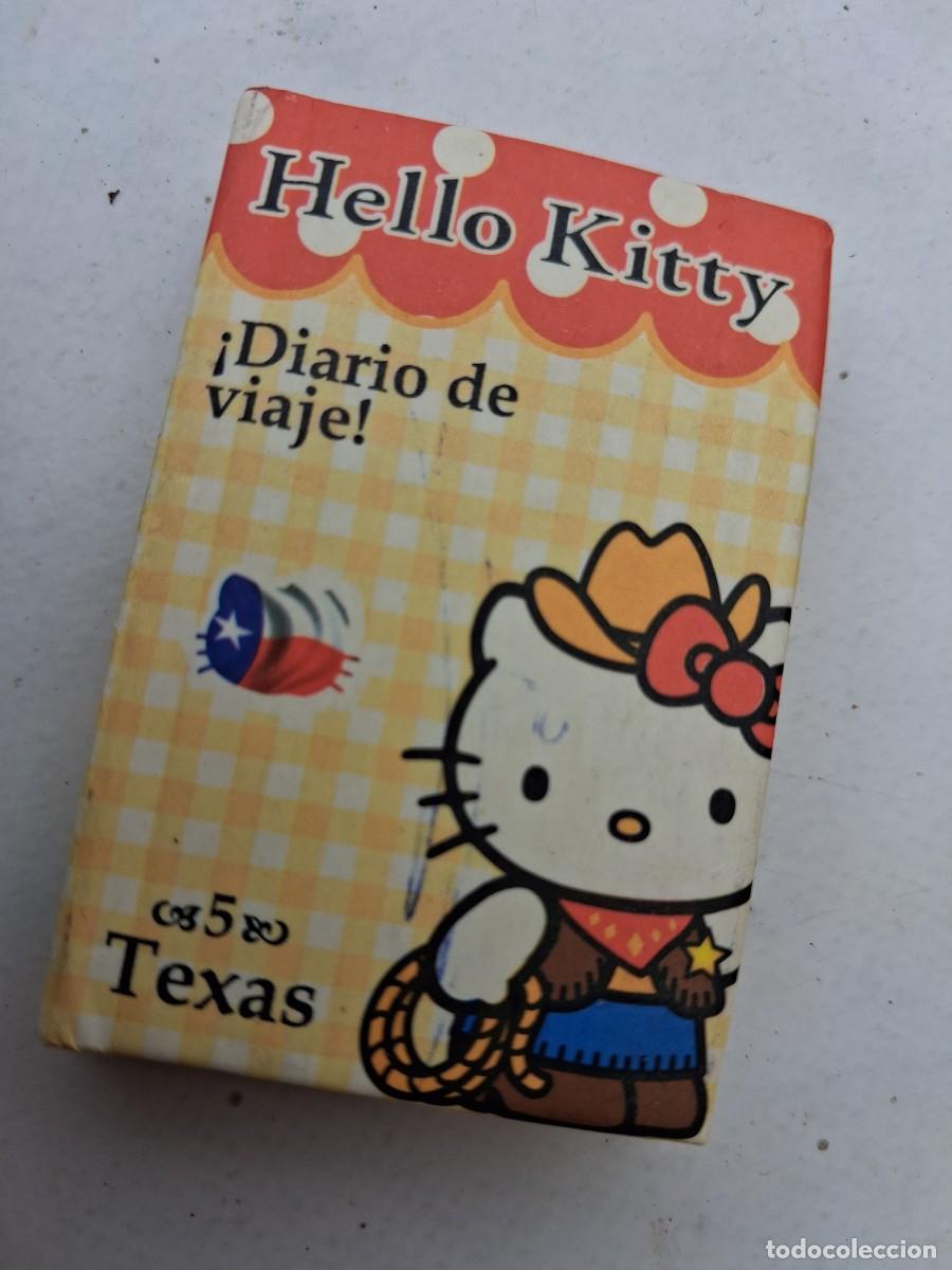 Libros de segunda mano: Hello Kity . Diario De Viaje. Texas (Sanrio, 2009) - libro mini 6 por 4 cms - raro
