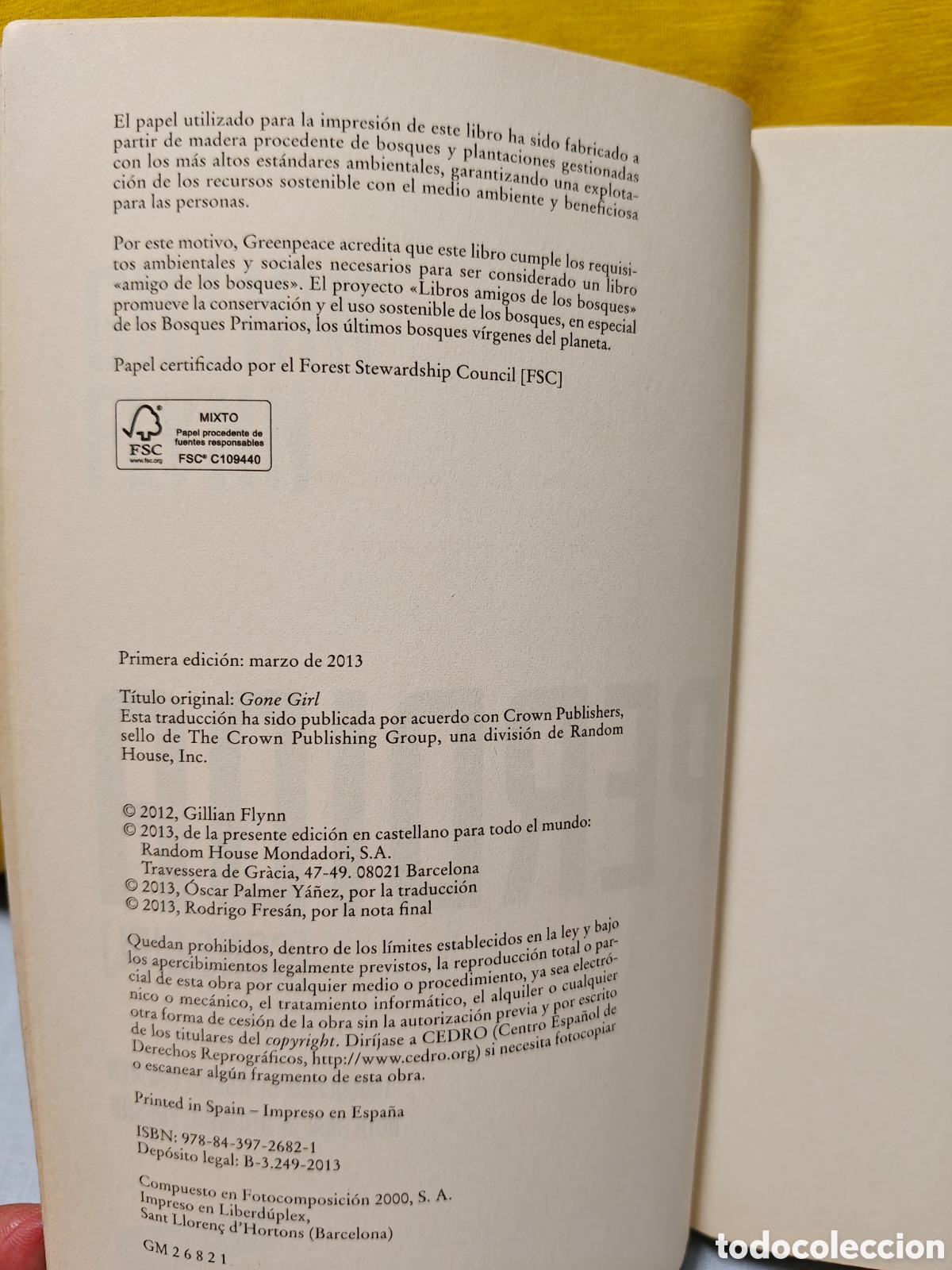 Libros de segunda mano: Perdida, Gillian Flynn - Foto 3
