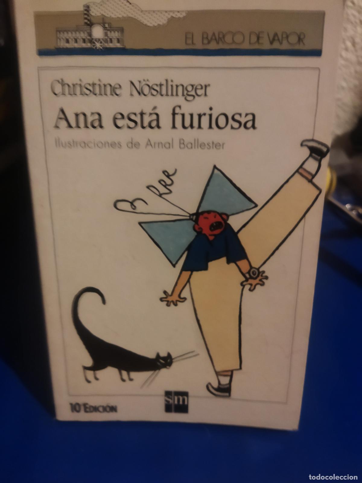 Libros de segunda mano: Ana est&aacute; furiosa Christine Nostlinger