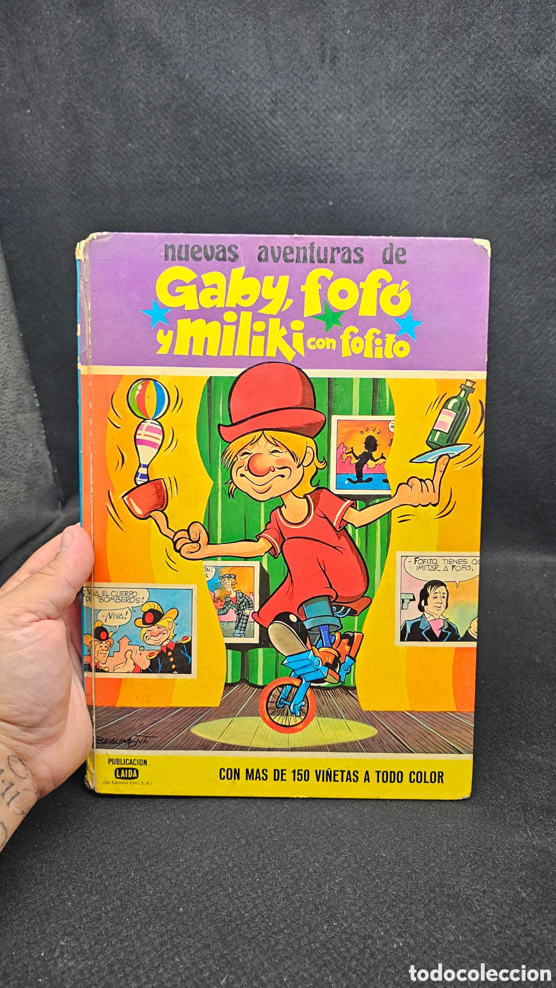 Libros de segunda mano: Nuevas aventuras de Gaby, Fof&oacute; y Miliki con Fofito,d&eacute;cada de los 70