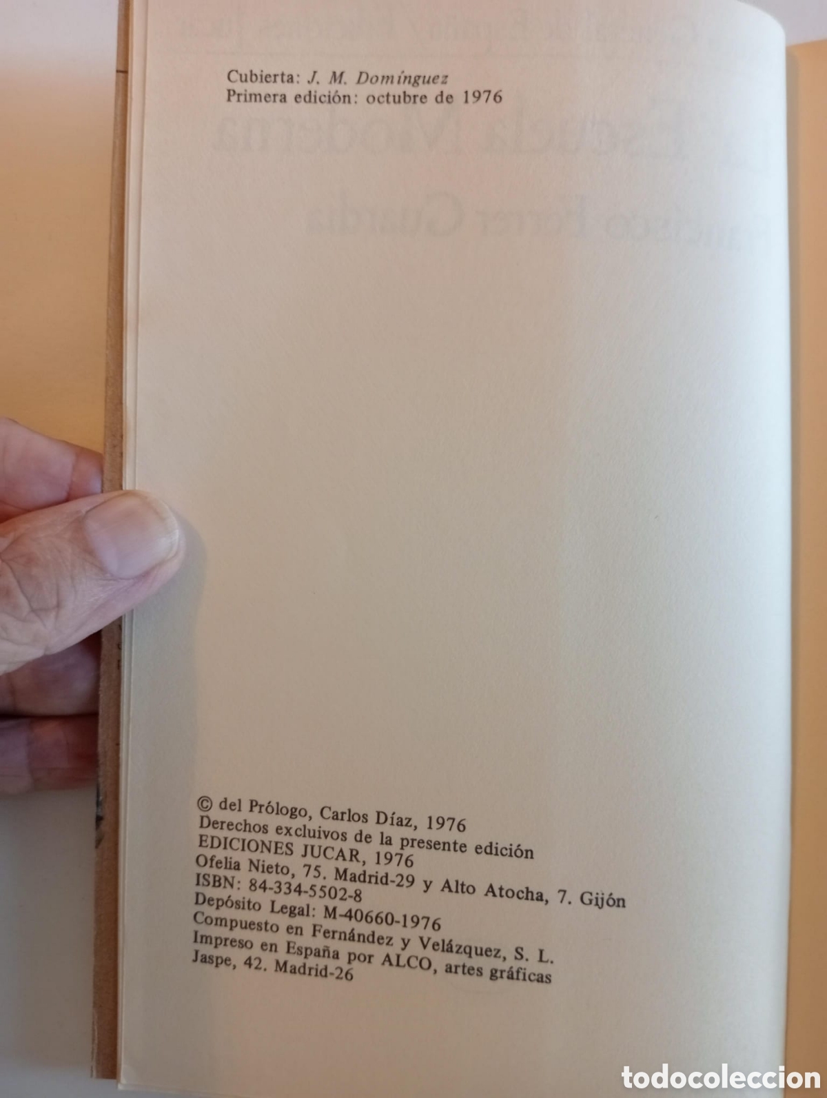 Libros de segunda mano: La escuela moderna. Francisco Ferrer Guardia. J&uacute;car, 1976 - Foto 3