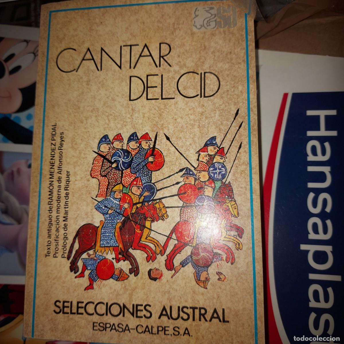 Libros de segunda mano: CANTAR DEL CID COLECCIONES AUSTRAL