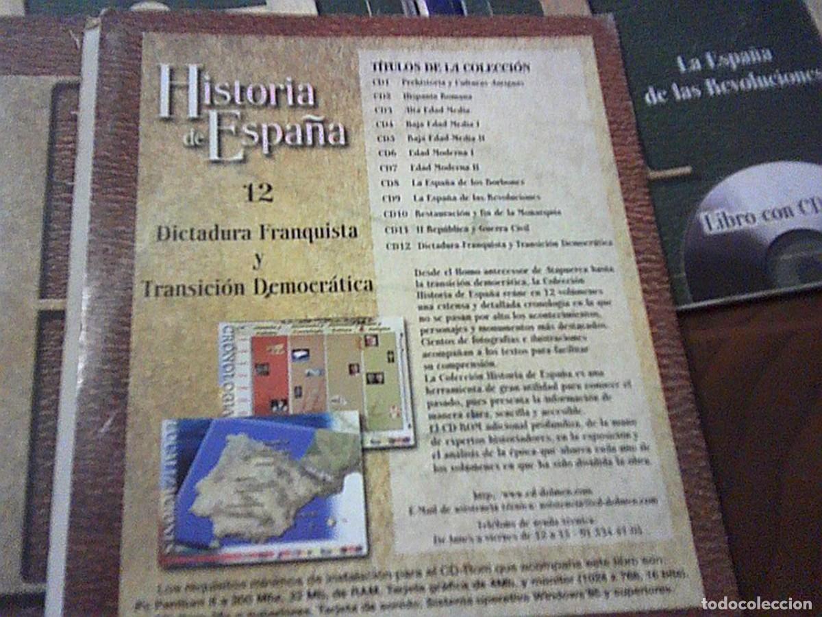 Libros de segunda mano: Historia de Espa&ntilde;a. Libro con CD-Rom 12 libros. Ediciones Dolmen 2002 - Foto 2