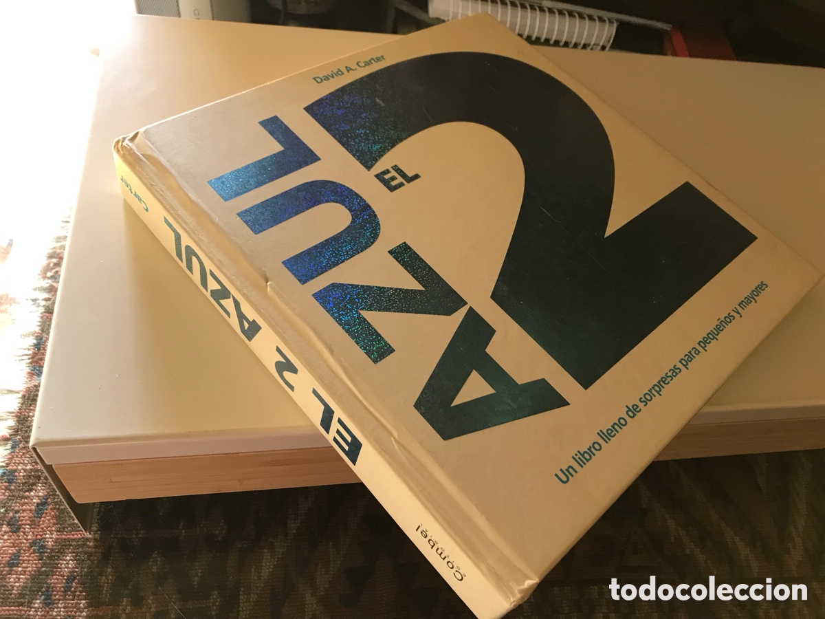 Libros de segunda mano: El 2 Azul . David A. Carter. Combel editorial - Foto 1