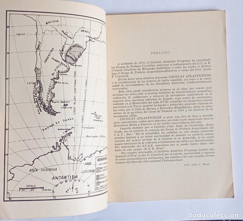 Libros de segunda mano: URUGUAY ATLANTICIENSE - Y LOS DERECHOS A LA ANTARTIDA - LESLIE CRAWFORD - Foto 2