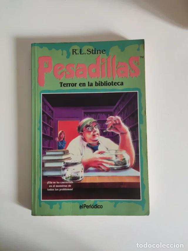 Second hand books: Pesadillas 8 Terror en la biblioteca El peri&oacute;dico