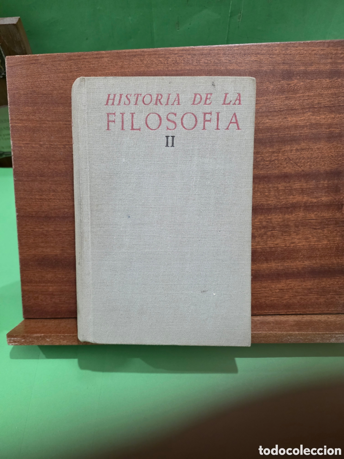 Libros de segunda mano: &rdquo;&rdquo;HISTORIA DE LA FILOSOF&Iacute;A&rdquo;&rdquo;...II...GUILLERMO FRAILE...BIBLIOTECA DE AUTORES CRISTIANOS...1960...