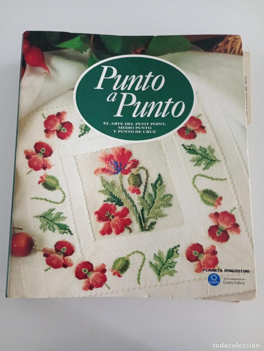 Libros de segunda mano: Punto a Punto : El arte del petit point, medio punto y punto de cruz - Coleccion DeAgostini 1992