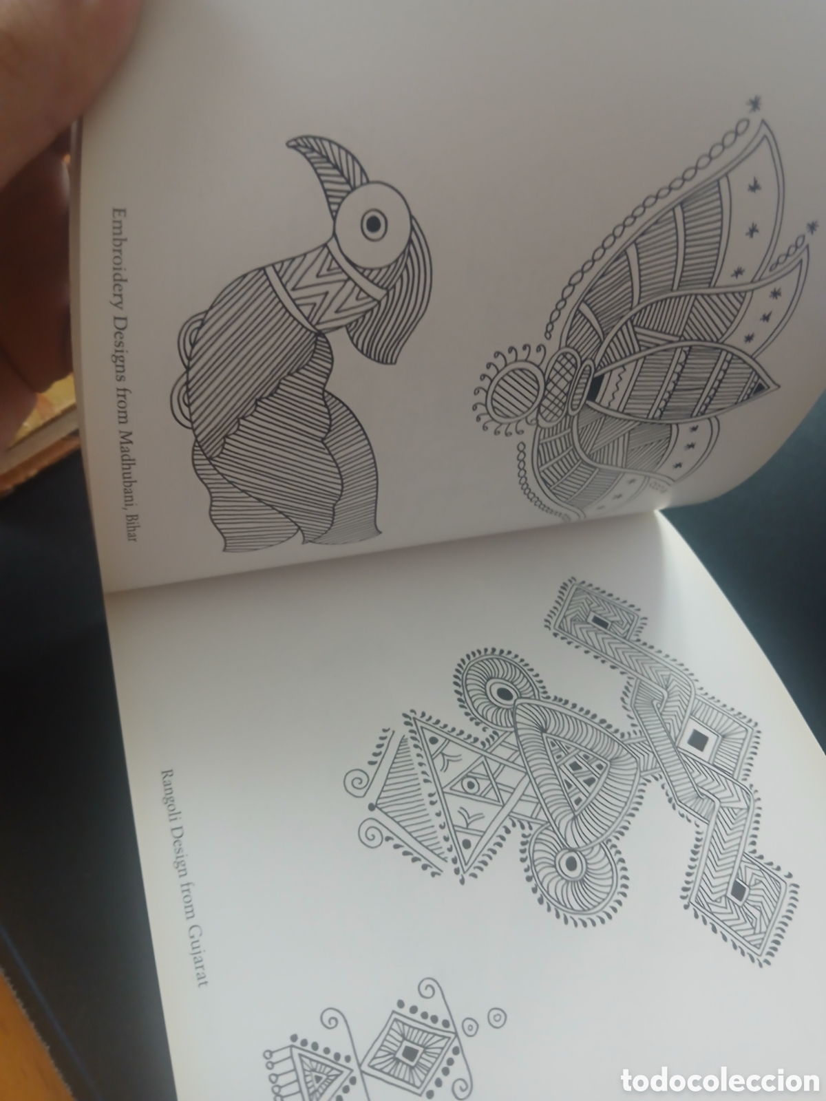 Libros de segunda mano: Folk Designs From India (Pepin Press Design). - Foto 3