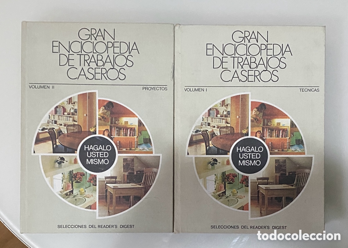 Libros de segunda mano: Gran enciclopedia de trabajos caseros Vol. I y II (2 Tomos) - VV.AA.