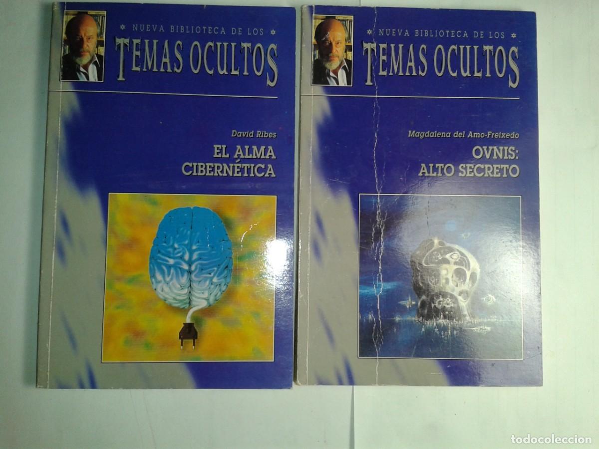Libros de segunda mano: LOTE 2 TITULOS BIBLIOTECA TEMAS OCULTOS EL ALMA CIBERN&Eacute;TICA / OVNIS: TEMAS OCULTOS 1995 CONTRAST