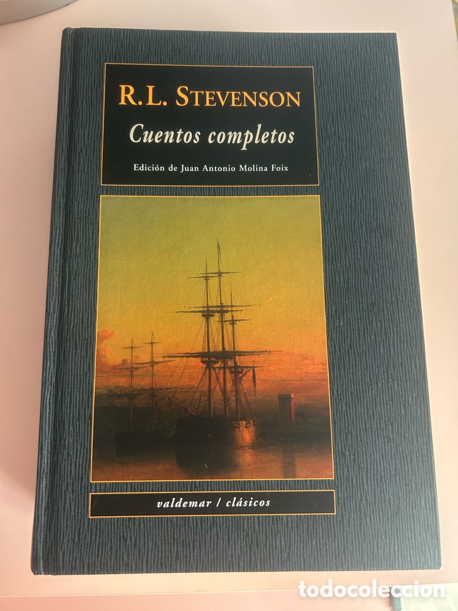 Libros de segunda mano: R. L. Stevenson &ndash; Cuentos completos &ndash; Valdemar Cl&aacute;sicos &ndash; Tapa dura
