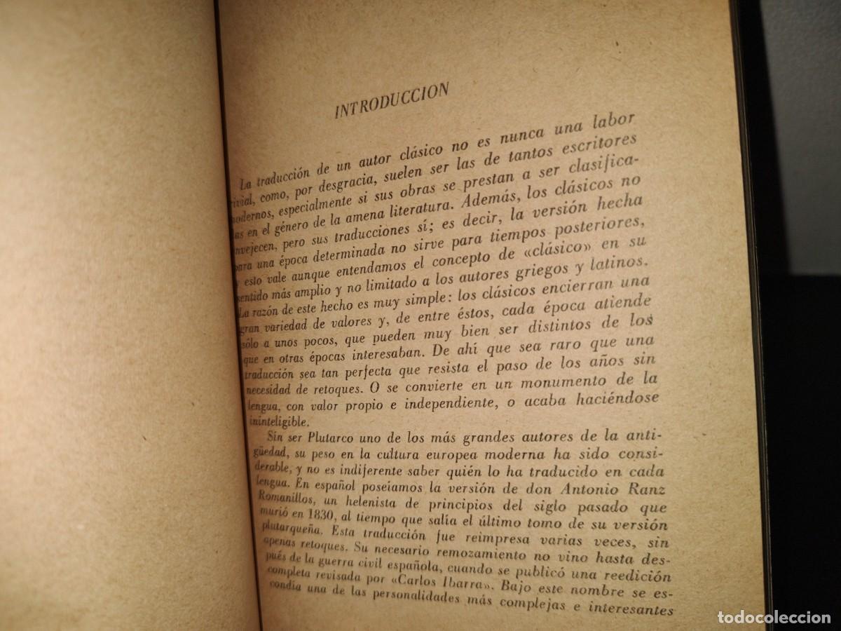 Libros de segunda mano: 202- Alejandro Y C&eacute;sar - Plutarco - Biblioteca B&aacute;sica Salvat 53 - 1971 - Foto 5