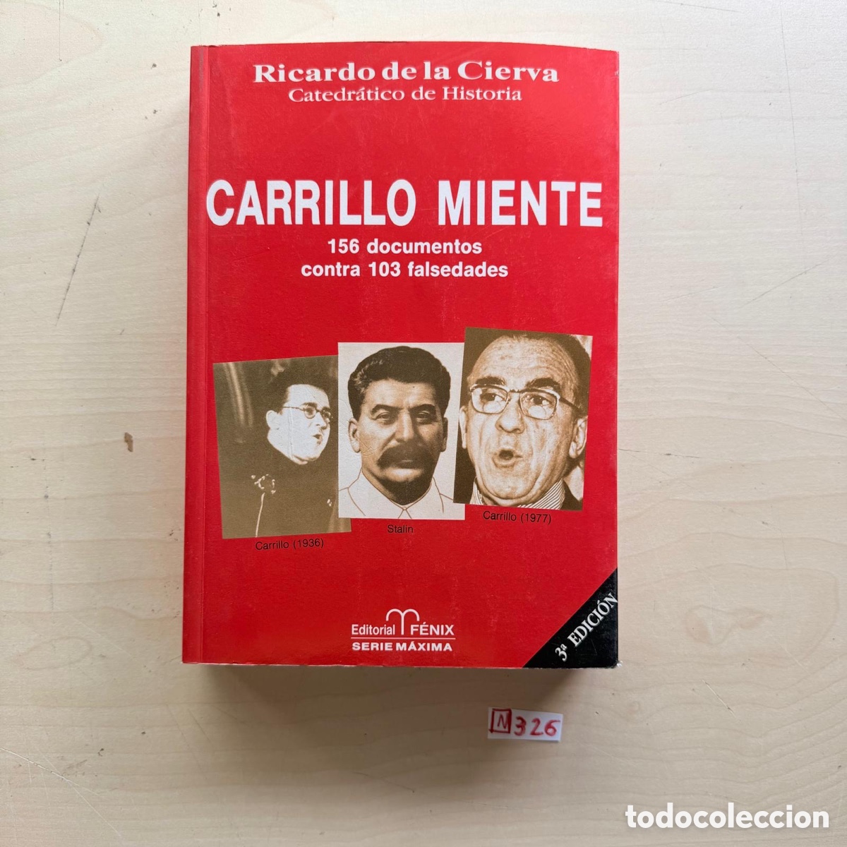 Libros de segunda mano: Libro carrillo miente