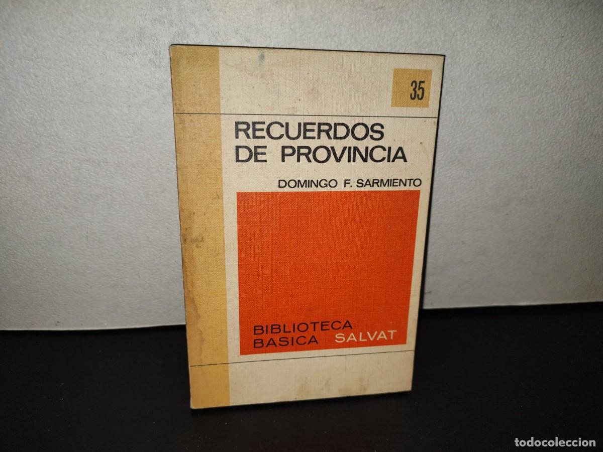Libros de segunda mano: 202- Recuerdos De Provincia - Domingo F. Sarmiento - Biblioteca B&aacute;sica Salvat - 1971