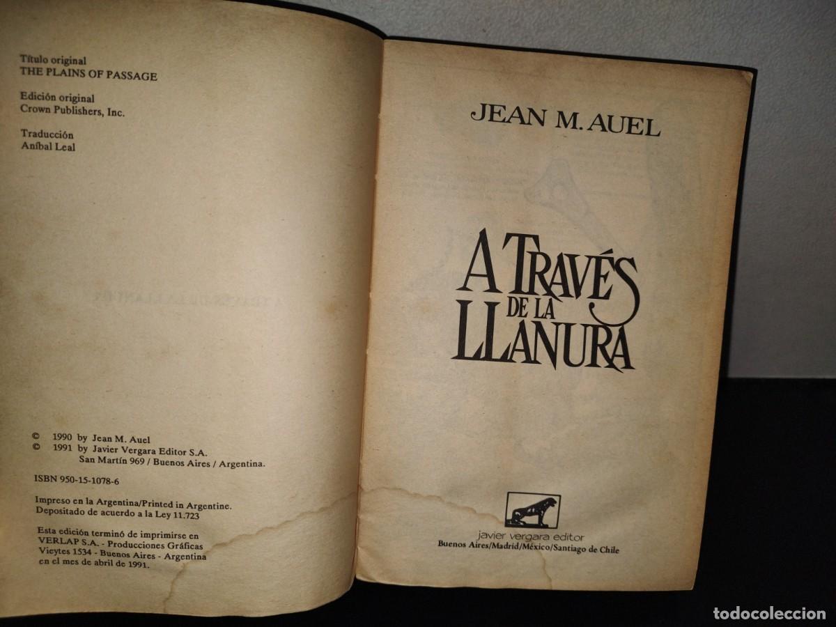 Libros de segunda mano: 202- A Trav&eacute;s De La Llanura - Jean M. Auel - Foto 10