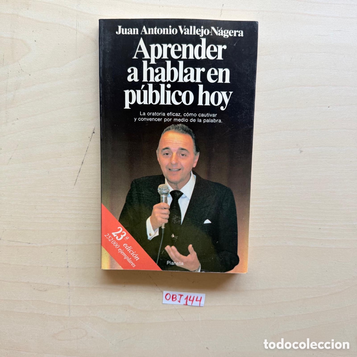 Libros de segunda mano: Libro aprender a hablar en p&uacute;blico hoy