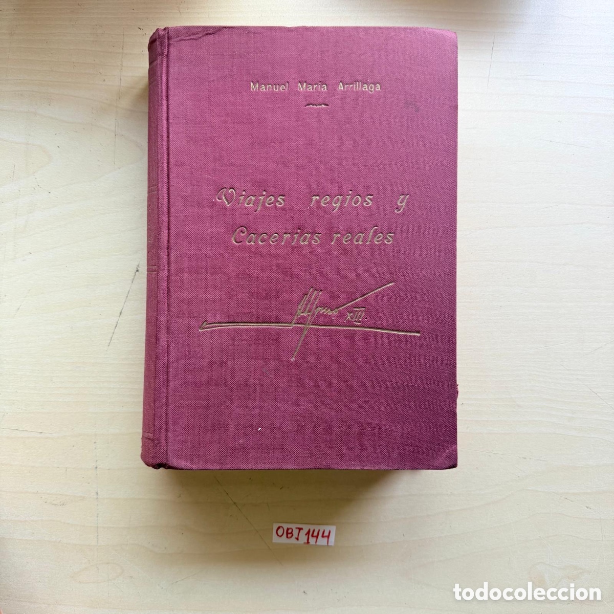 Libros de segunda mano: Libro viajes regios y cacer&iacute;as reales