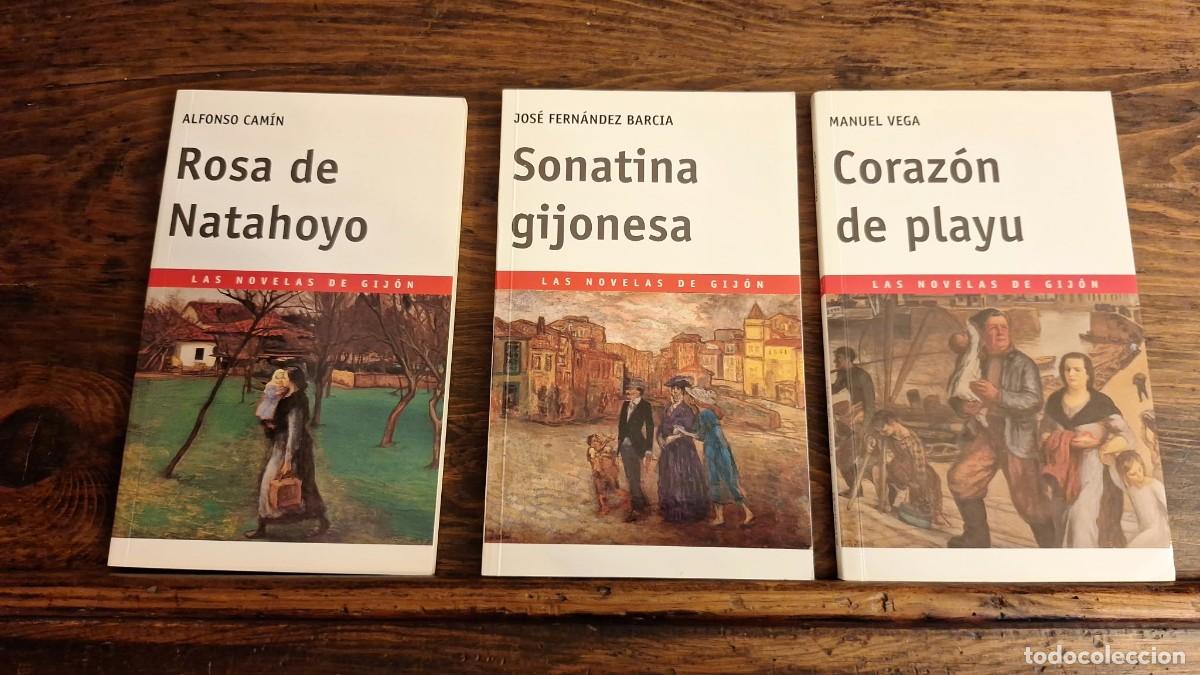 Libros de segunda mano: Colecci&oacute;n Las Novelas de Gij&oacute;n 3 Tomos.