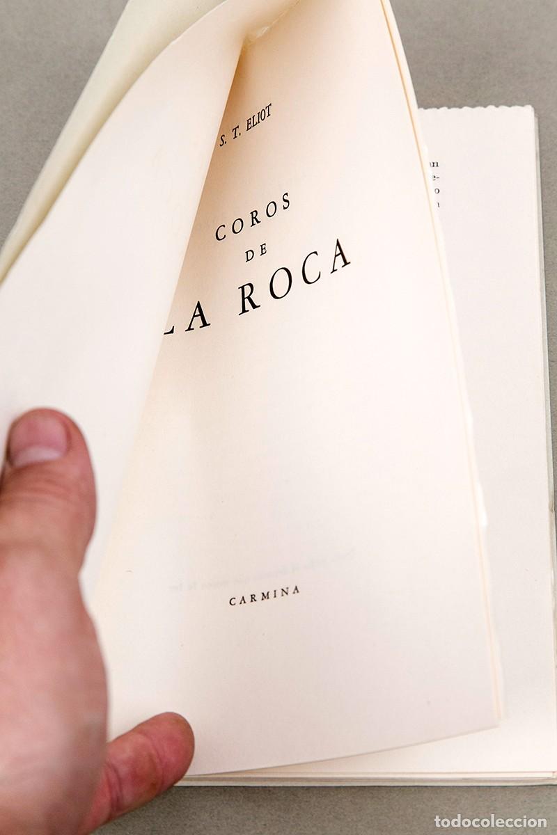 Libros de segunda mano: T.S. ELIOT - COROS DE ROCA - 1959 - EDICI&Oacute;N NUMERADA - Foto 3
