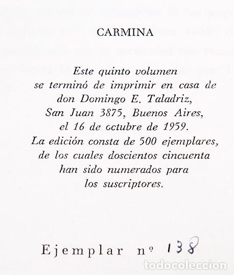 Libros de segunda mano: T.S. ELIOT - COROS DE ROCA - 1959 - EDICI&Oacute;N NUMERADA - Foto 5