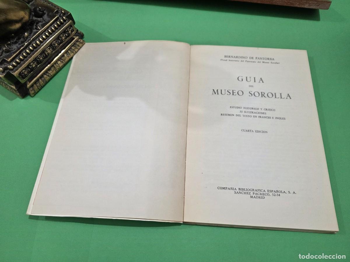 Libros de segunda mano: &rdquo;&rdquo;GUIA DEL MUSEO SOROLLA&rdquo;&rdquo;...BERNARDINO DE PANTORBA...1975... - Foto 5