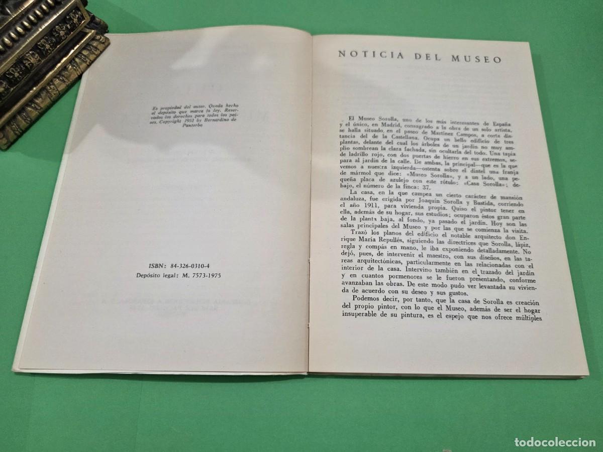 Libros de segunda mano: &rdquo;&rdquo;GUIA DEL MUSEO SOROLLA&rdquo;&rdquo;...BERNARDINO DE PANTORBA...1975... - Foto 6