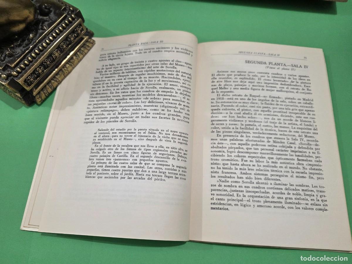 Libros de segunda mano: &rdquo;&rdquo;GUIA DEL MUSEO SOROLLA&rdquo;&rdquo;...BERNARDINO DE PANTORBA...1975... - Foto 8
