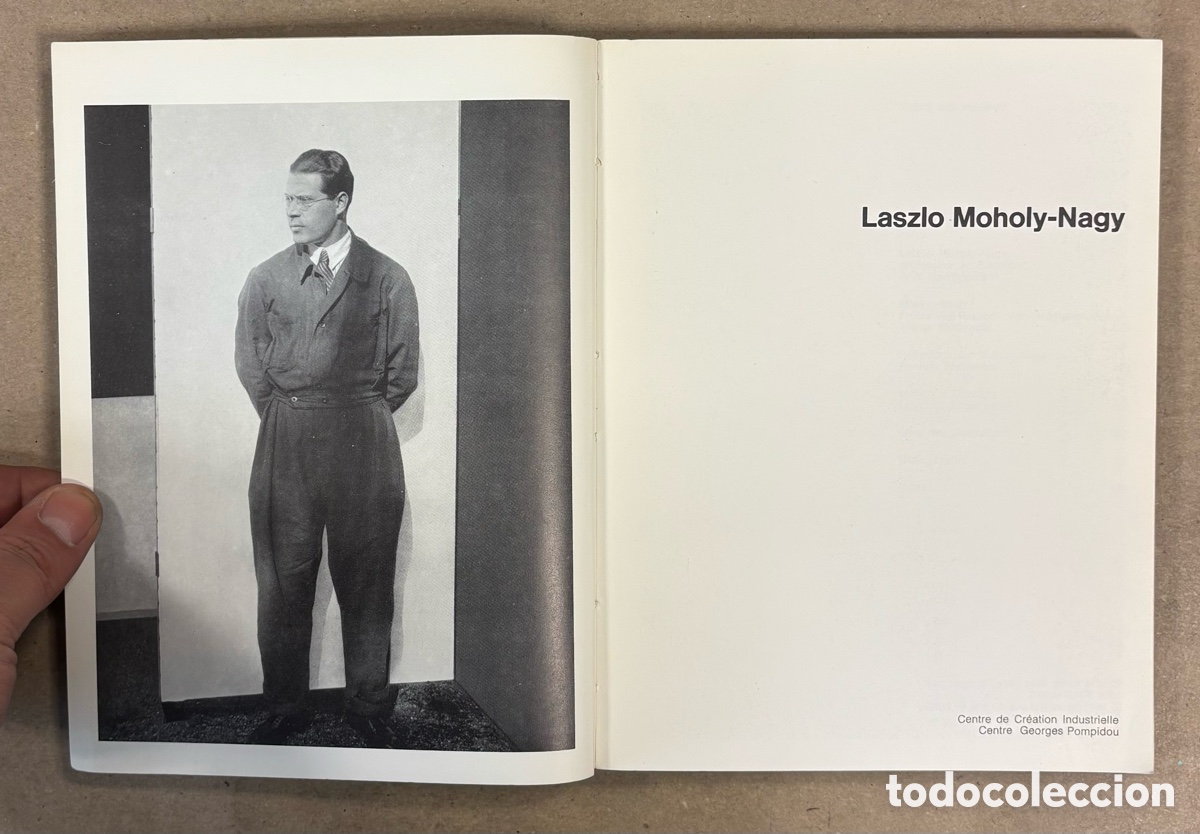 Libros de segunda mano: LASZLO MOHOLY-NAGY. CAT&Aacute;LOGO EXPOSICI&Oacute;N CENTRE GEORGES POMPIDOU 1976. - Foto 2