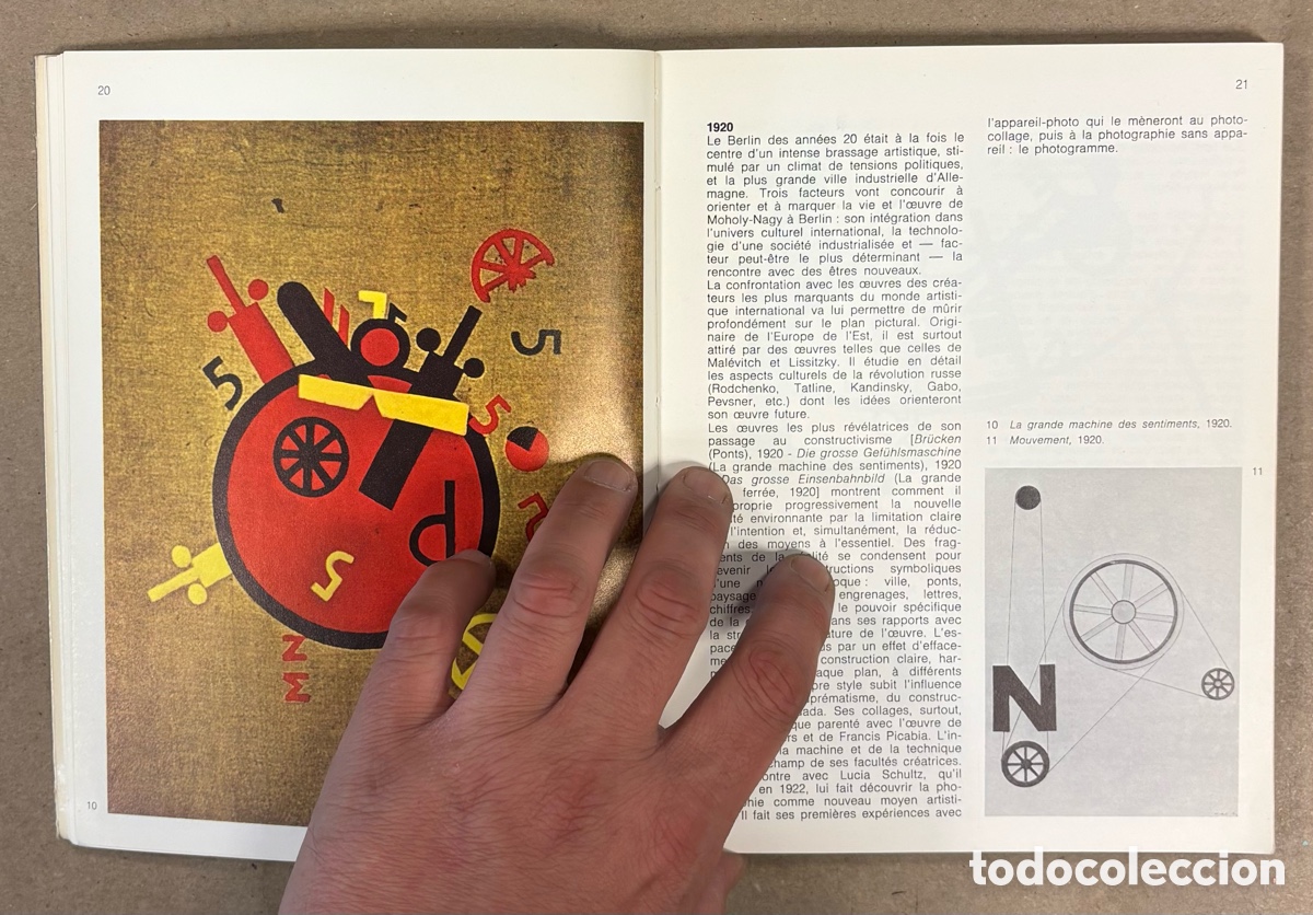 Libros de segunda mano: LASZLO MOHOLY-NAGY. CAT&Aacute;LOGO EXPOSICI&Oacute;N CENTRE GEORGES POMPIDOU 1976. - Foto 4