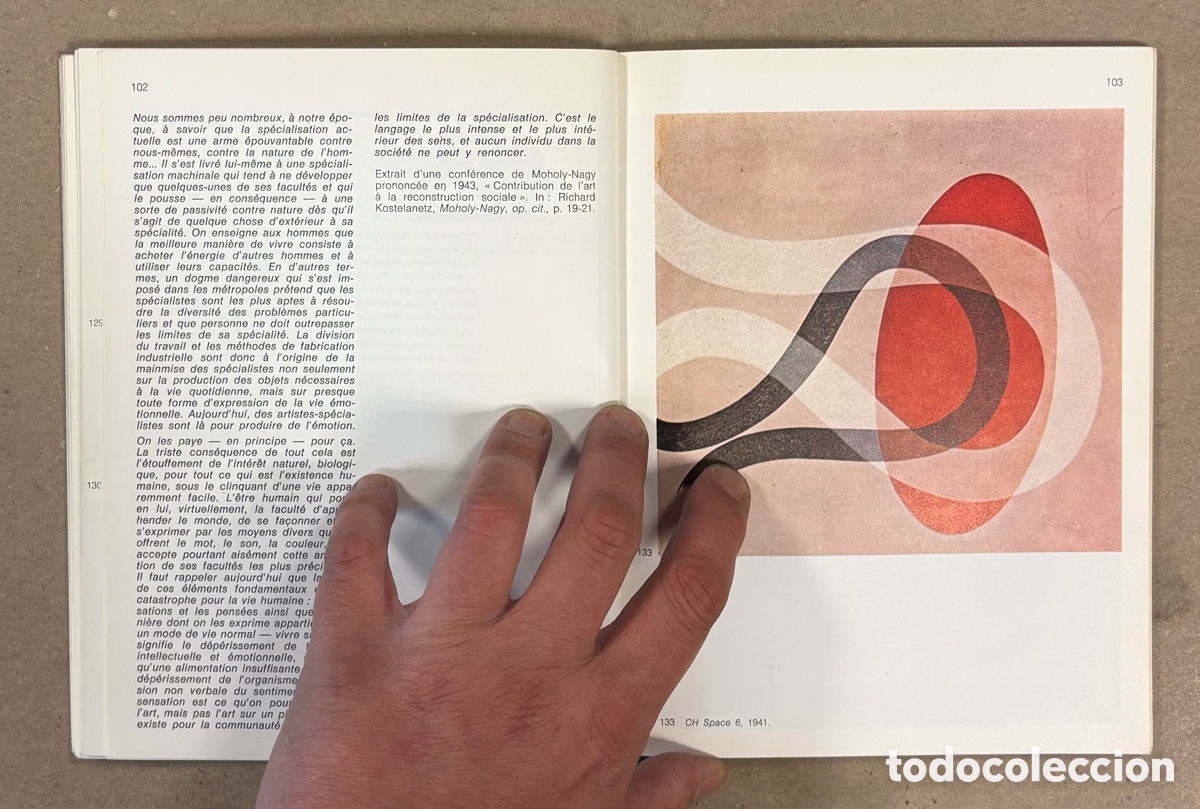 Libros de segunda mano: LASZLO MOHOLY-NAGY. CAT&Aacute;LOGO EXPOSICI&Oacute;N CENTRE GEORGES POMPIDOU 1976. - Foto 7