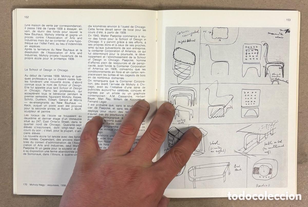 Libros de segunda mano: LASZLO MOHOLY-NAGY. CAT&Aacute;LOGO EXPOSICI&Oacute;N CENTRE GEORGES POMPIDOU 1976. - Foto 8