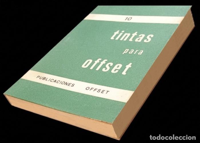 Libros de segunda mano: M3504 - IMPRENTA. OFFSET. TINTAS PARA OFFSET. RICARDO CASALS. IMPRESION.