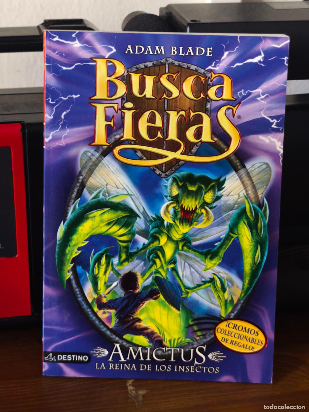 Libros de segunda mano: AMICTUS, LA REINA DE LOS INSECTOS - Busca fieras n&ordm; 30 - Adam Blade - Destino - 2014 (IB10481AW)