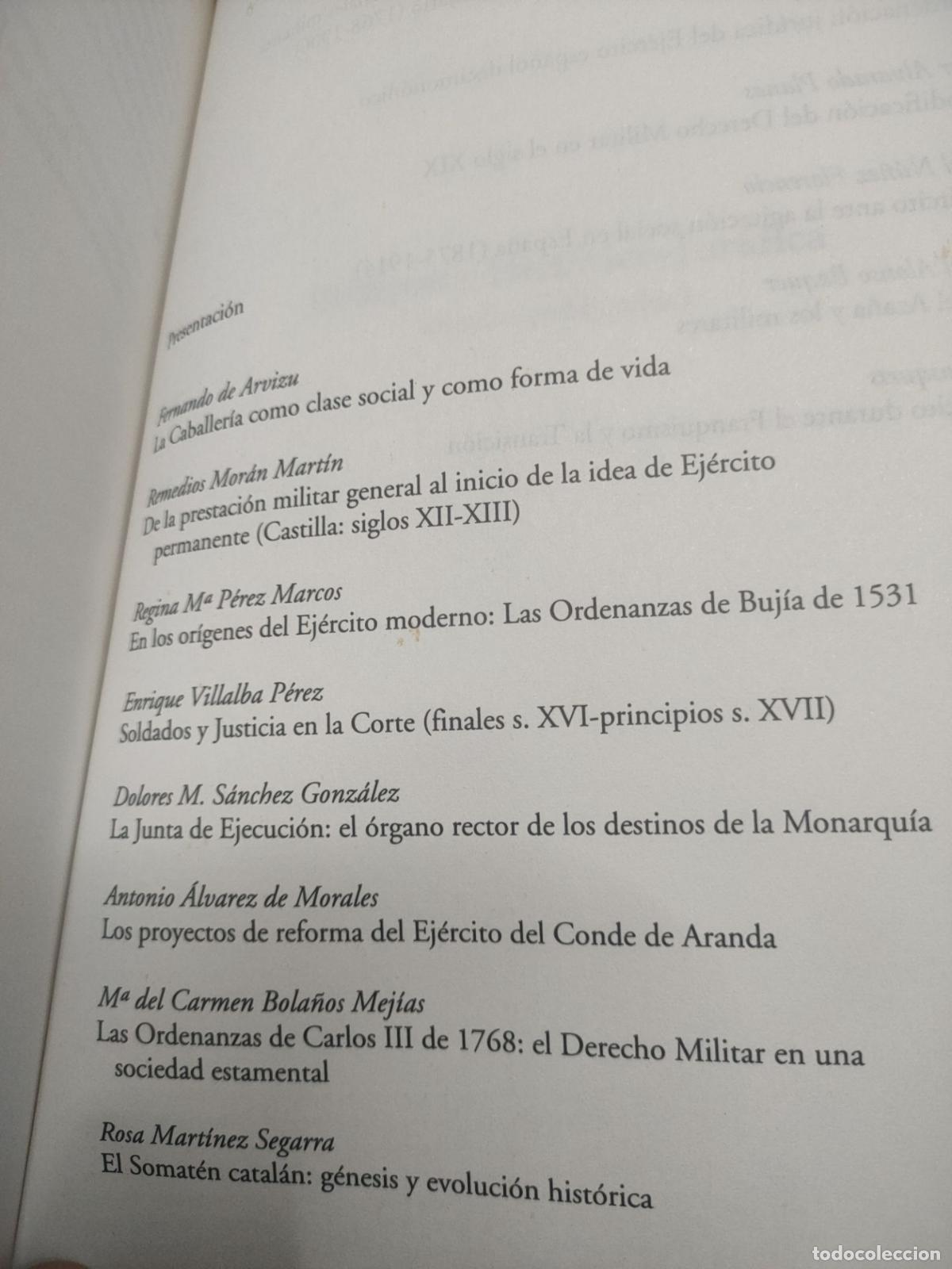 Libros de segunda mano: Estudios sobre ej&eacute;rcito, pol&iacute;tica y derecho en Espa&ntilde;a - Foto 2