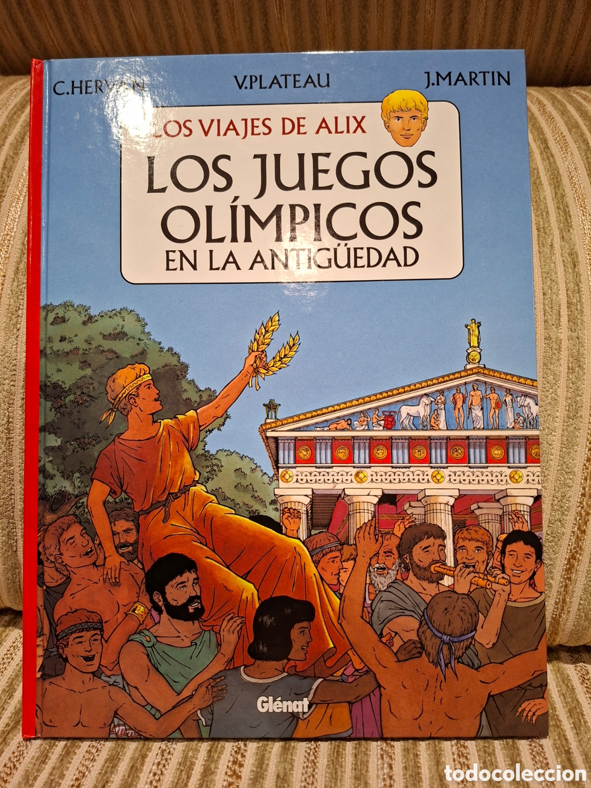 Libros de segunda mano: LOS VIAJES DE ALIX : LOS JUEGOS OL&Iacute;MPICOS EN LA ANTIG&Uuml;EDAD