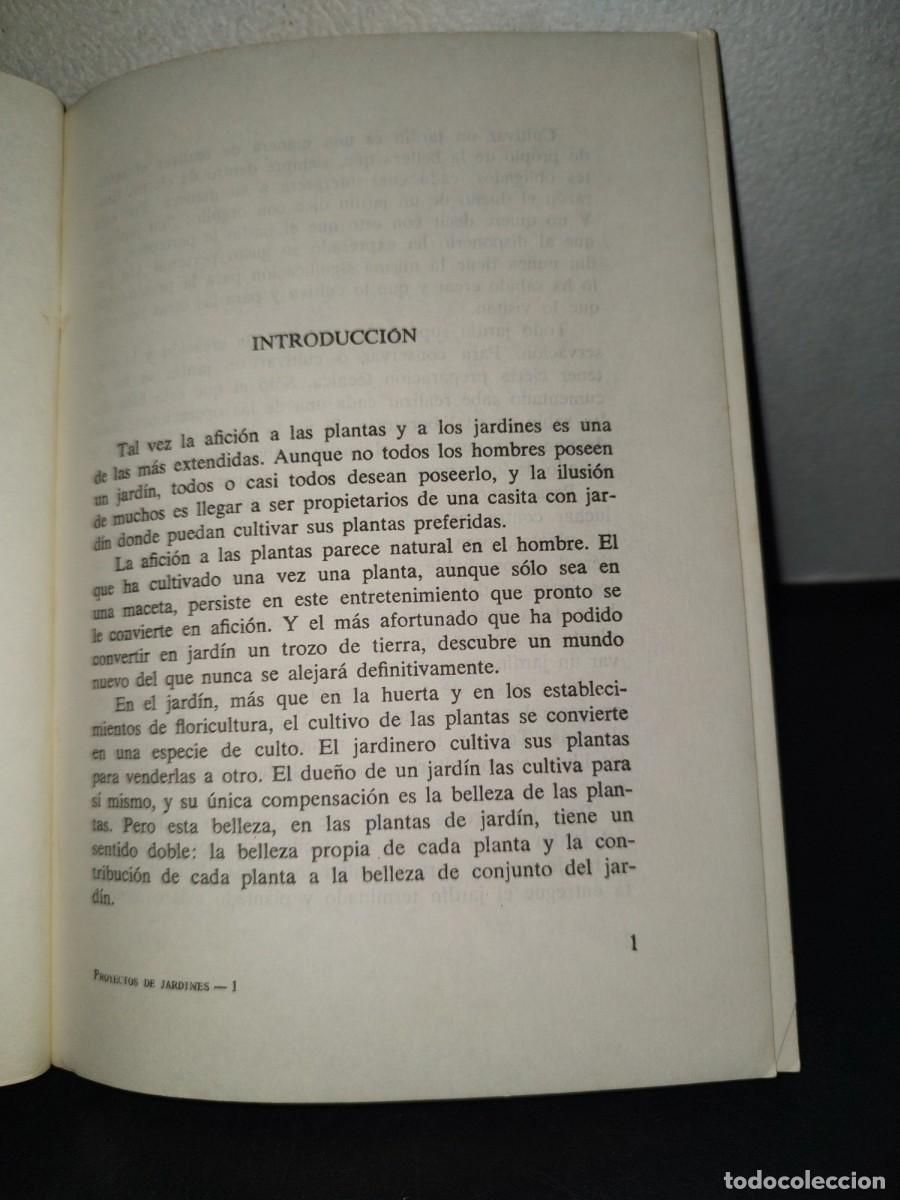 Libros de segunda mano: 202- Proyectos De Jardines - Noel Claras&oacute; - 1978 - Foto 6